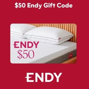 ENDY $50 Gift Code